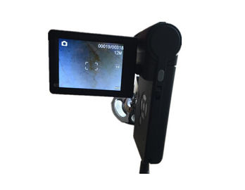 Macchina fotografica dell'otoscopio di Digital del microscopio della pelle e dei capelli di sorgente luminosa di 8 LED video con la luce regolabile del LED